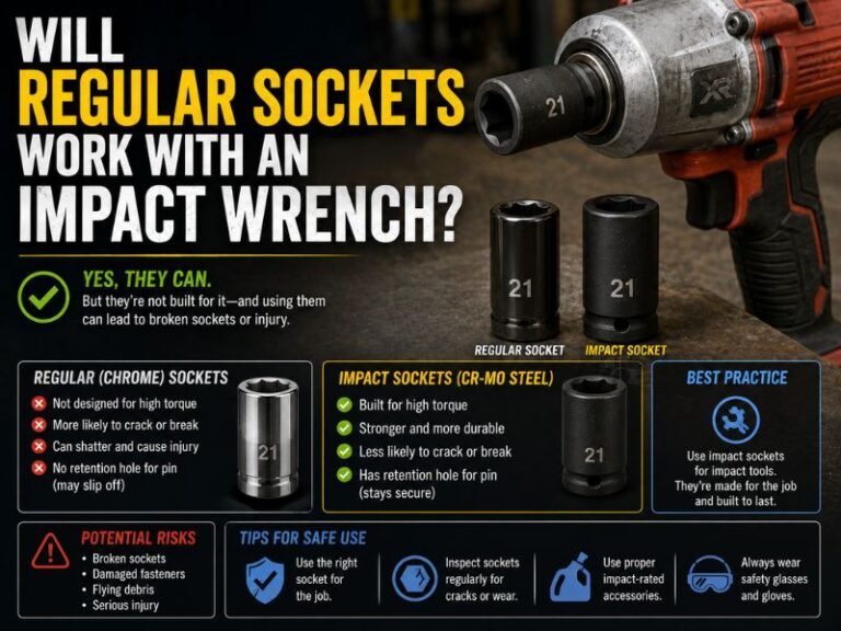 Will Regular Sockets Work With an Impact Wrench?