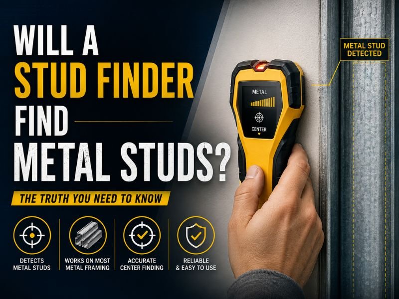 Will a Stud Finder Find Metal Studs?