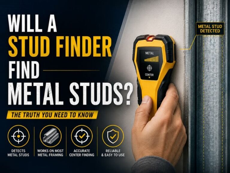Will a Stud Finder Find Metal Studs? Complete Guide