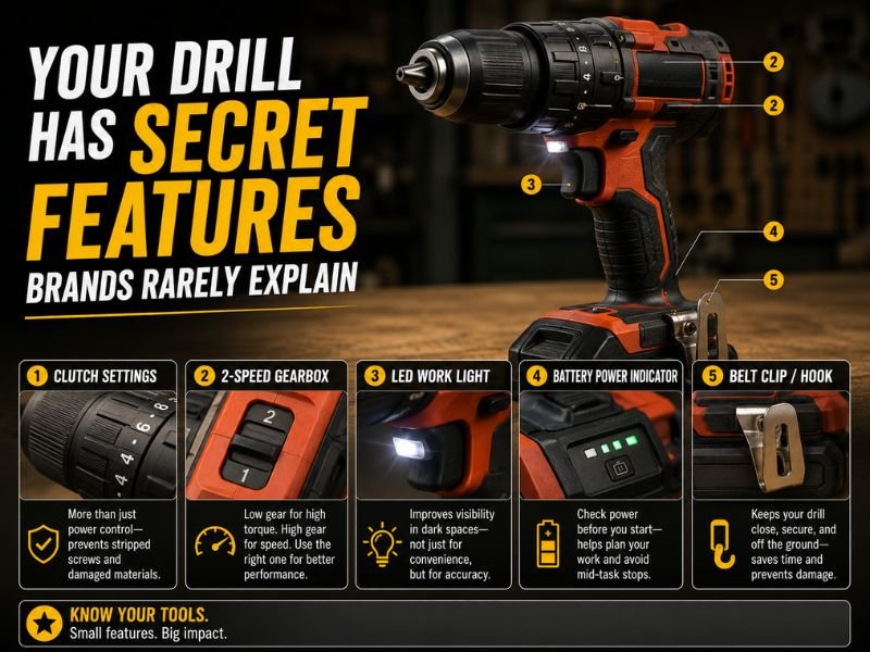 Are Drill Brands Really Hiding Features?