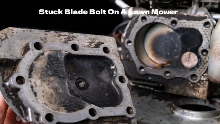 How to Remove a Stuck Mower Blade Bolt Without an Impact Wrench