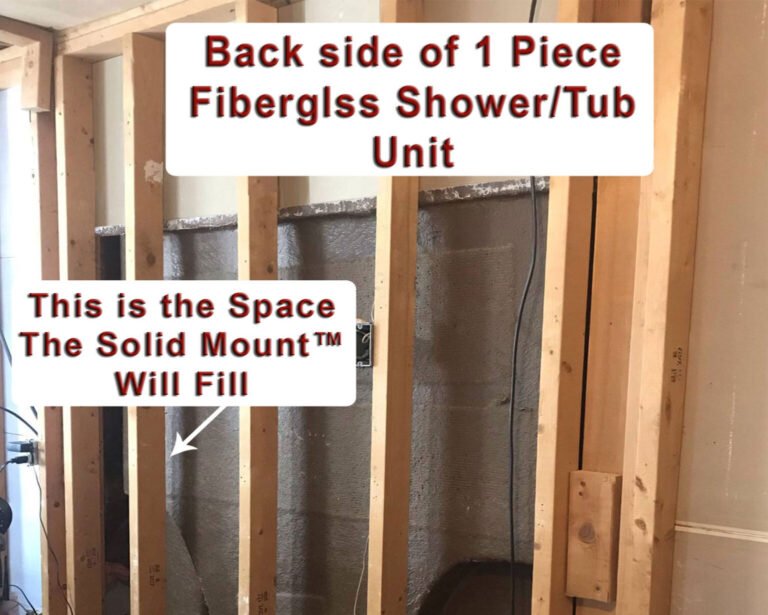How to Find Studs Behind Fiberglass Shower