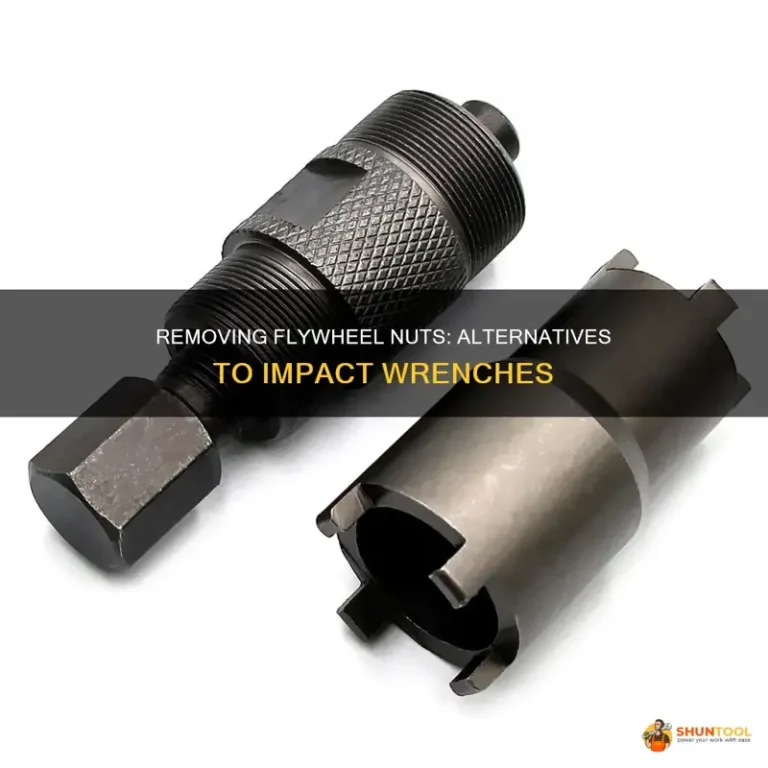 How to Remove Flywheel Nut Without Impact Wrench