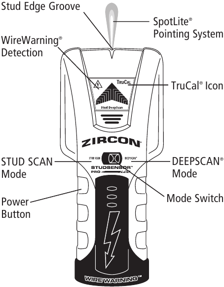 How to Reset a Zircon Stud Finder